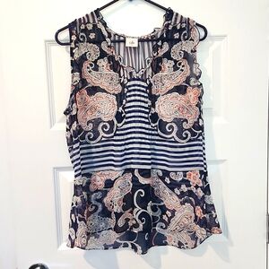 CAbi Beautiful Sheer Top!